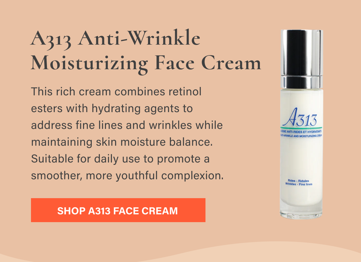 A313 Anti-Wrinkle Moisturizing Face Cream