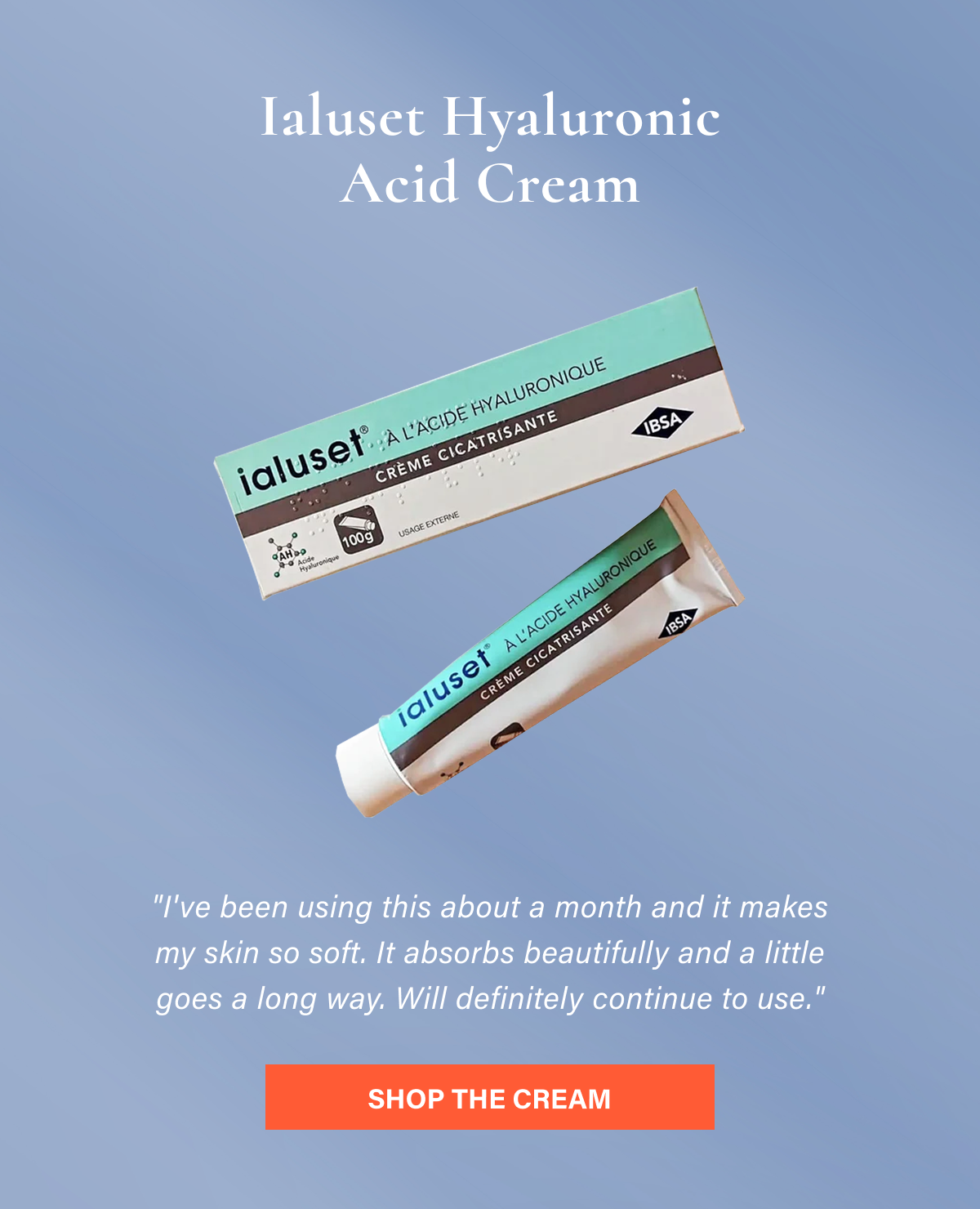 Ialuset Hyaluronic Acid Cream