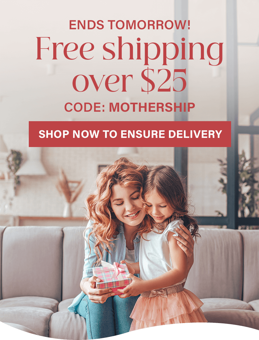 Free shipping over $25