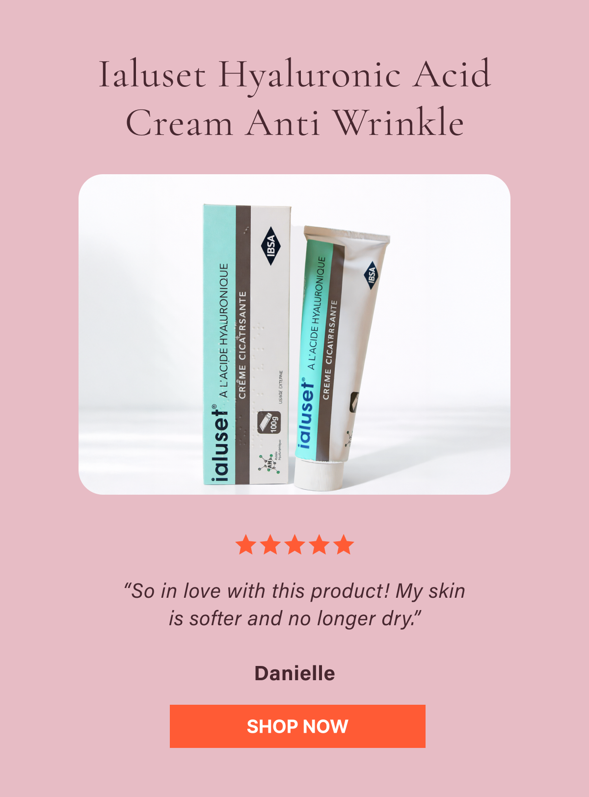 Ialuset Hyaluronic Acid Cream Anti Wrinkle