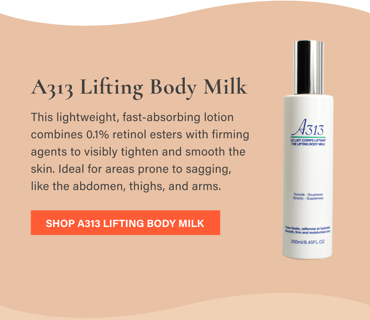 A313 Lifting Body Milk