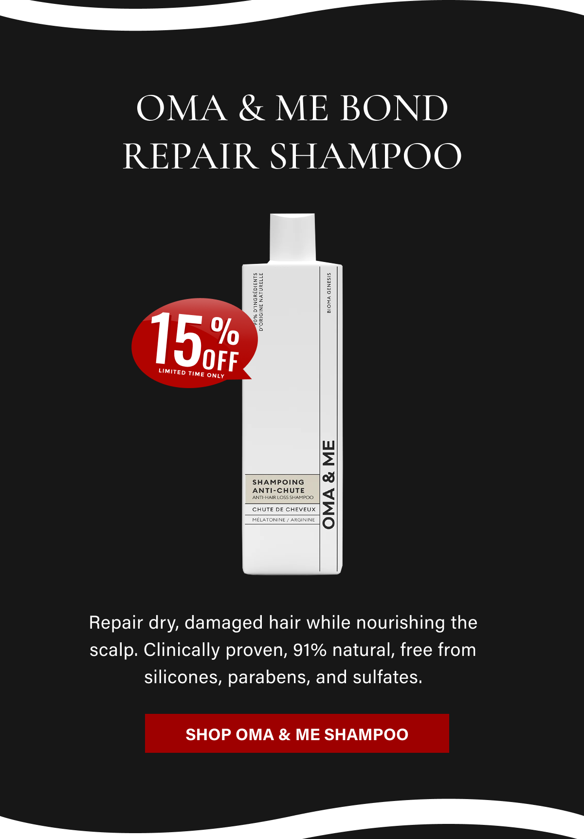 Oma & Me Bond Repair Shampoo