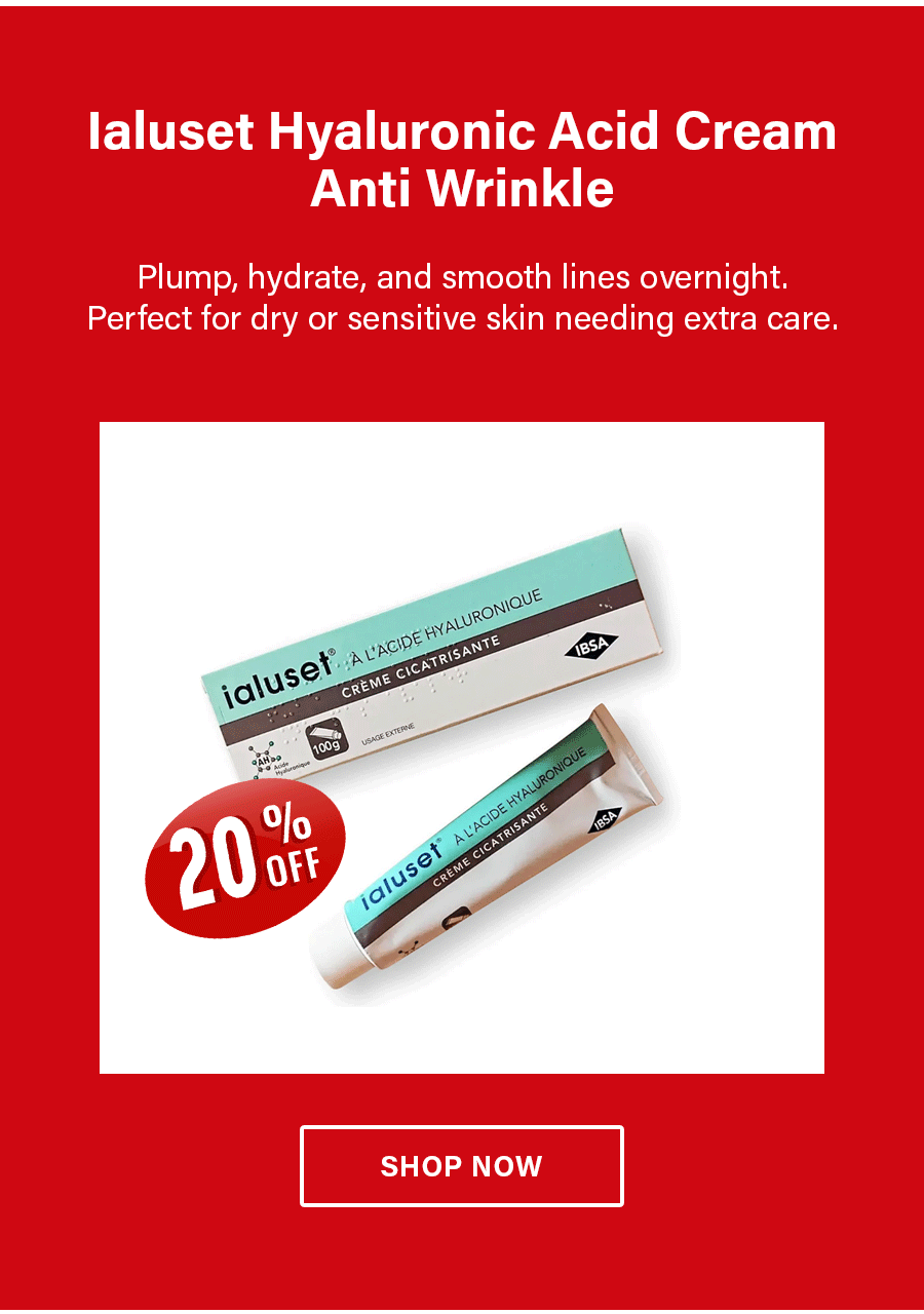 Ialuset Hyaluronic Acid Cream Anti Wrinkle