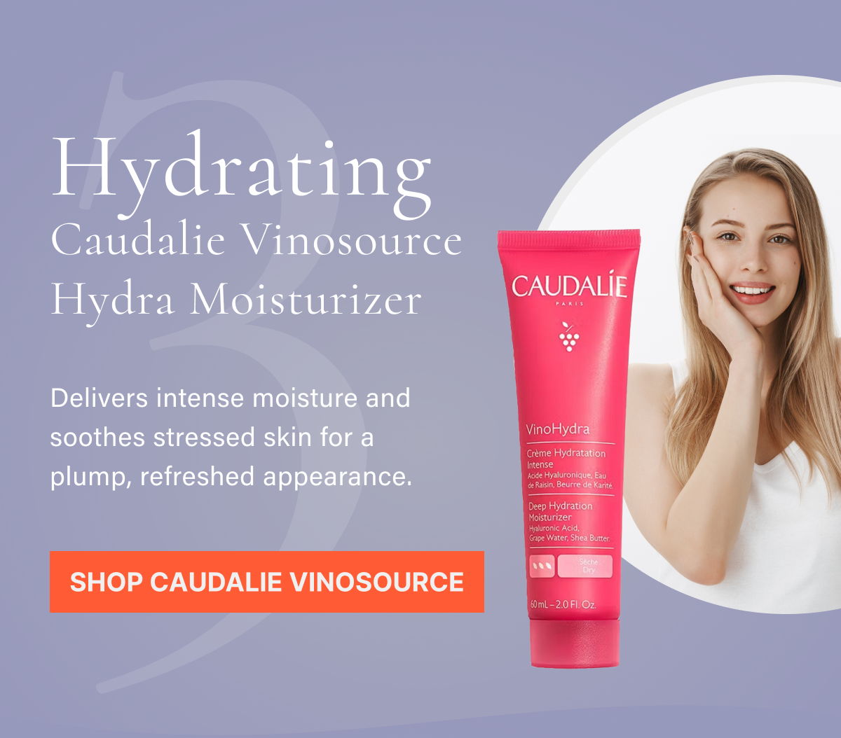 3. Hydrating – Caudalie Vinosource Hydra Moisturizing Mask