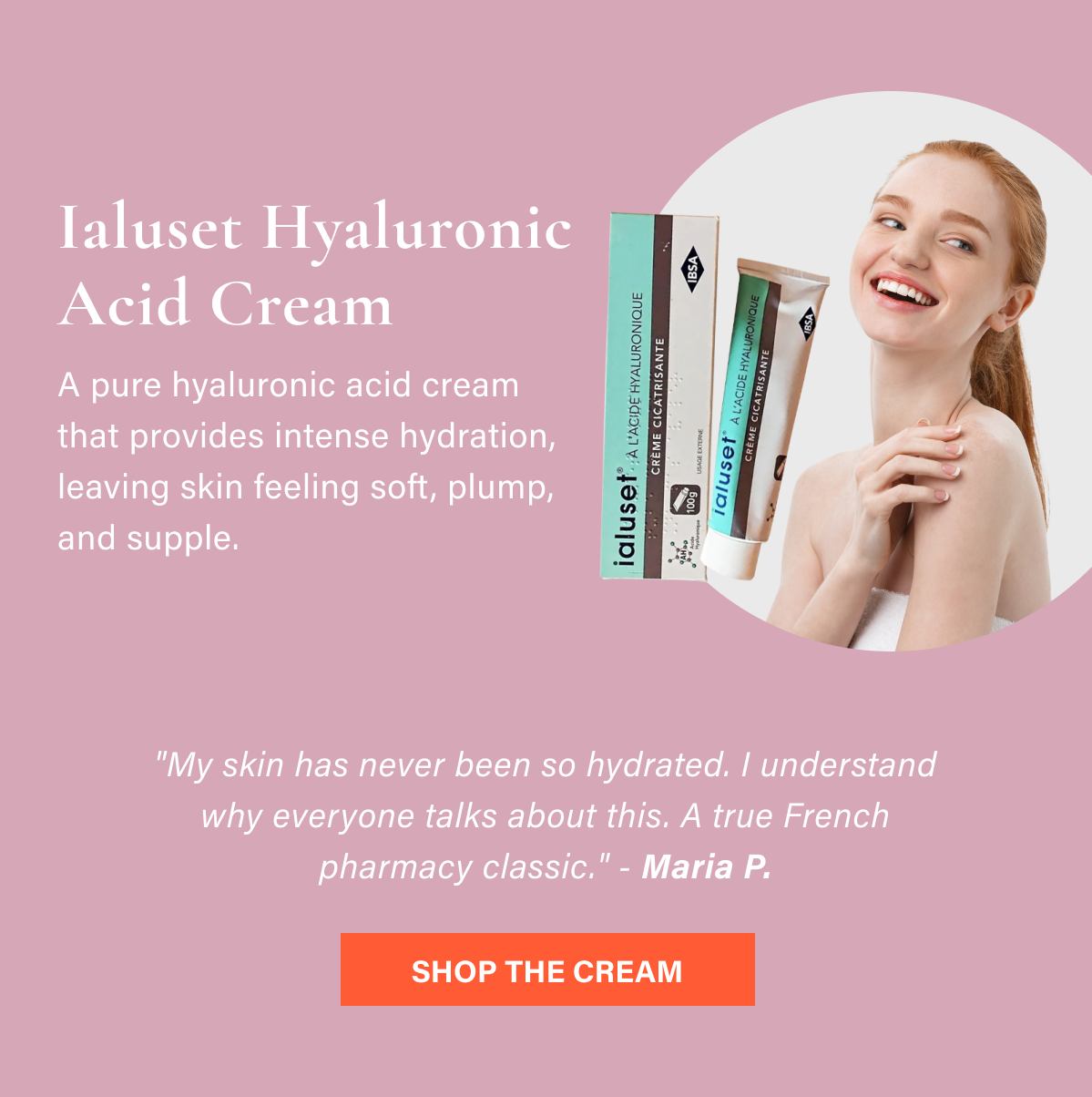 Ialuset Hyaluronic Acid Cream
