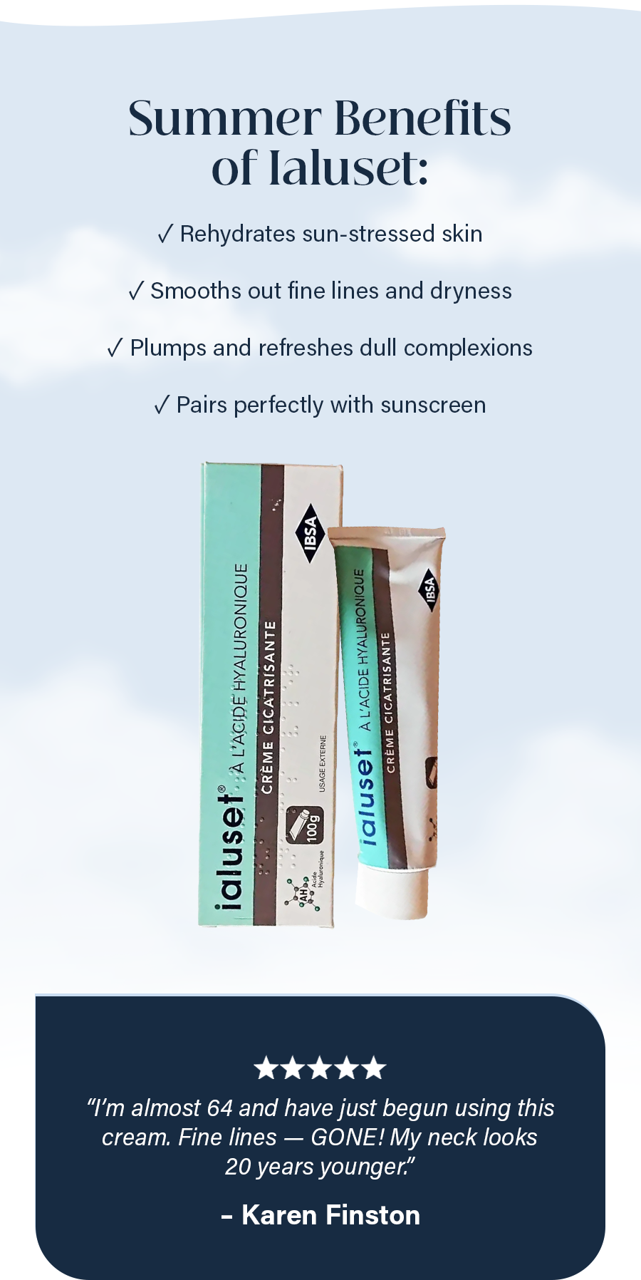 Summer Benefits of Ialuset: