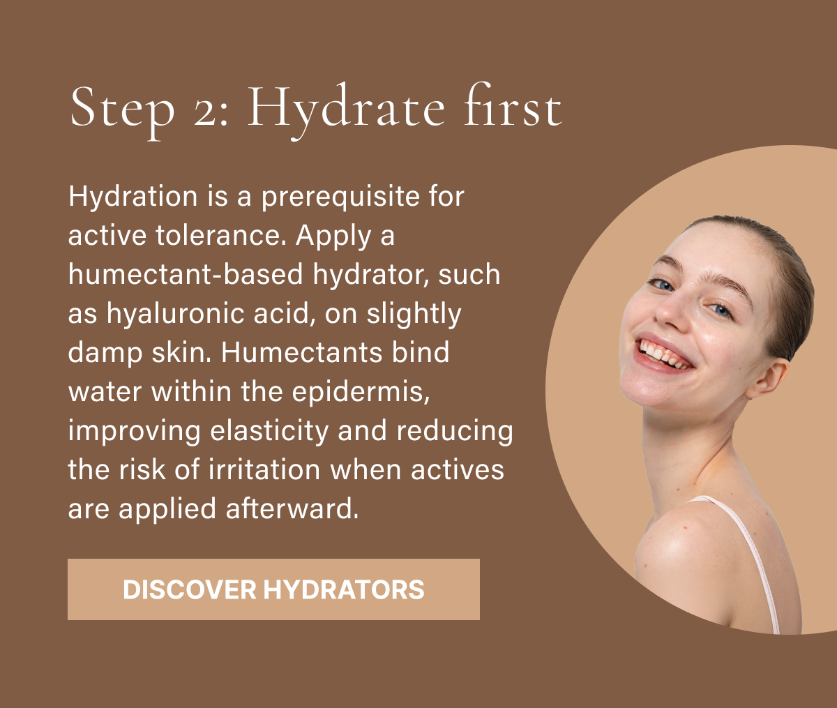 Step 2: Hydrate first