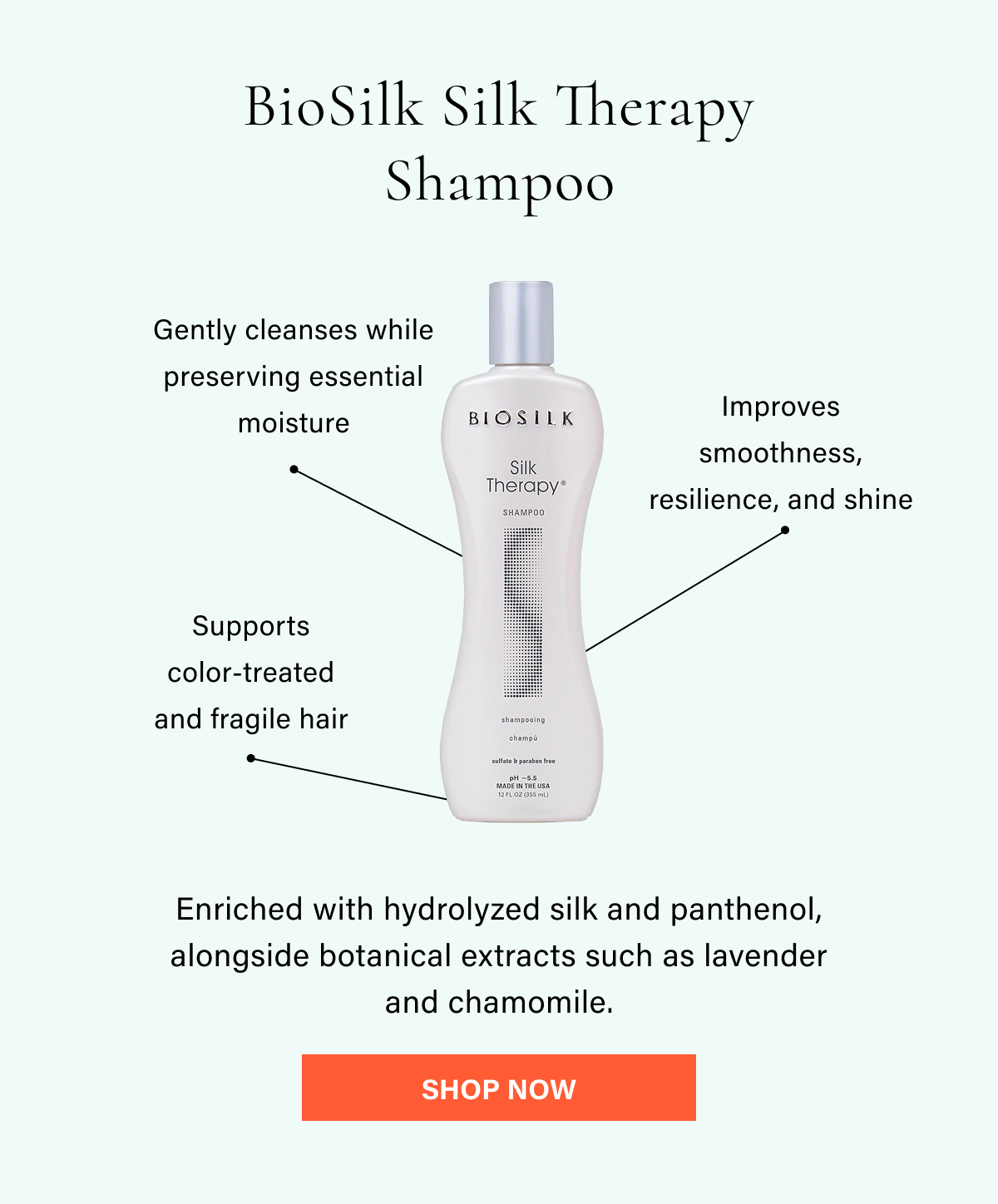 BioSilk Silk Therapy Shampoo