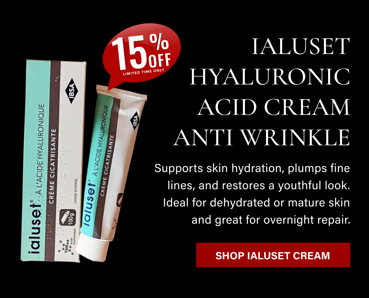 Ialuset Hyaluronic Acid Cream Anti Wrinkle