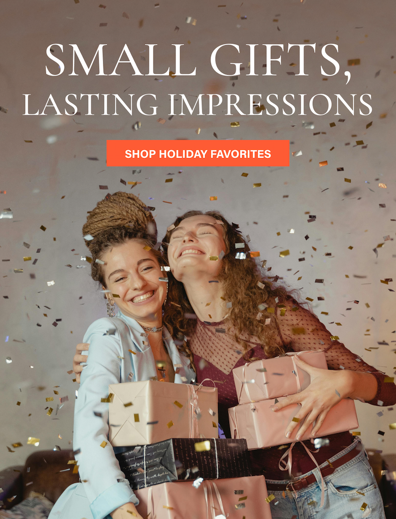 Small gifts, lasting impressions