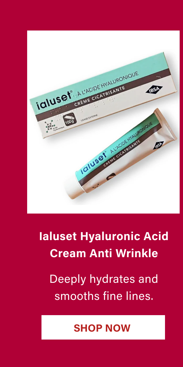Ialuset Hyaluronic Acid Cream Anti Wrinkle 