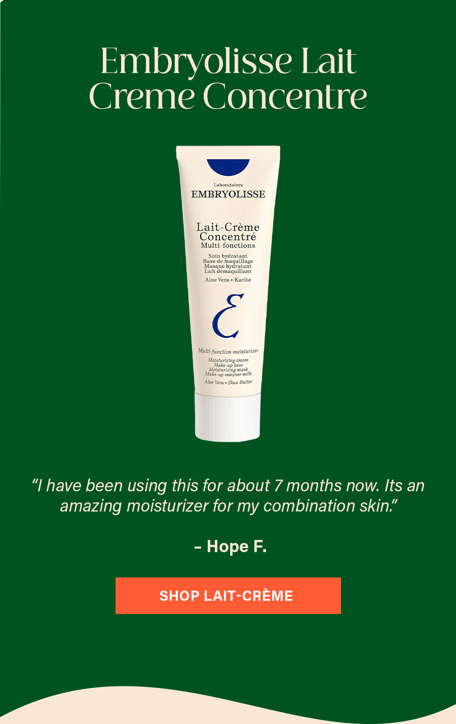 Embryolisse Lait Creme Concentre