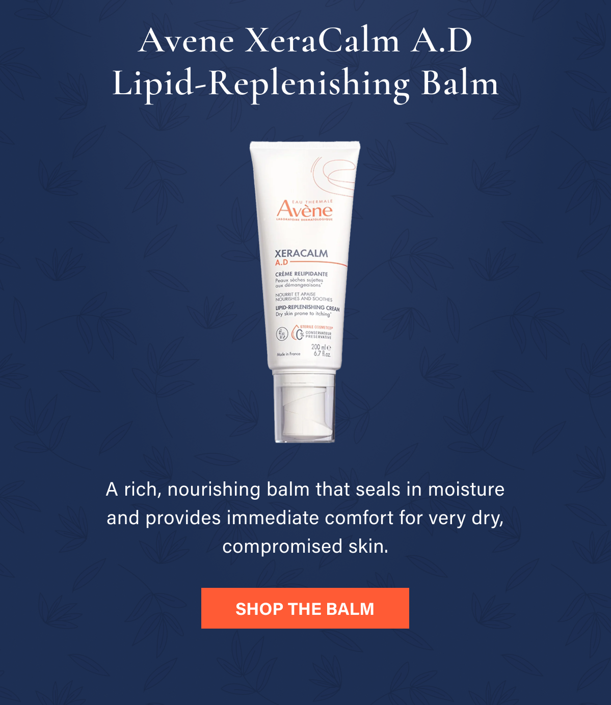 Avene XeraCalm A.D Lipid-Replenishing Balm
