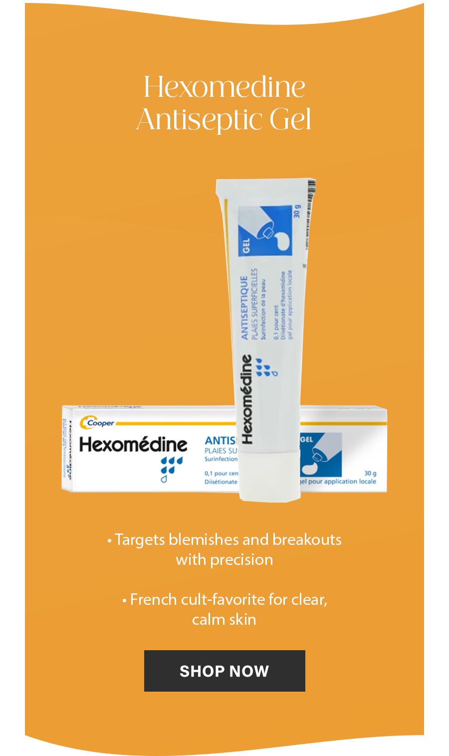 Hexomedine Antiseptic Gel