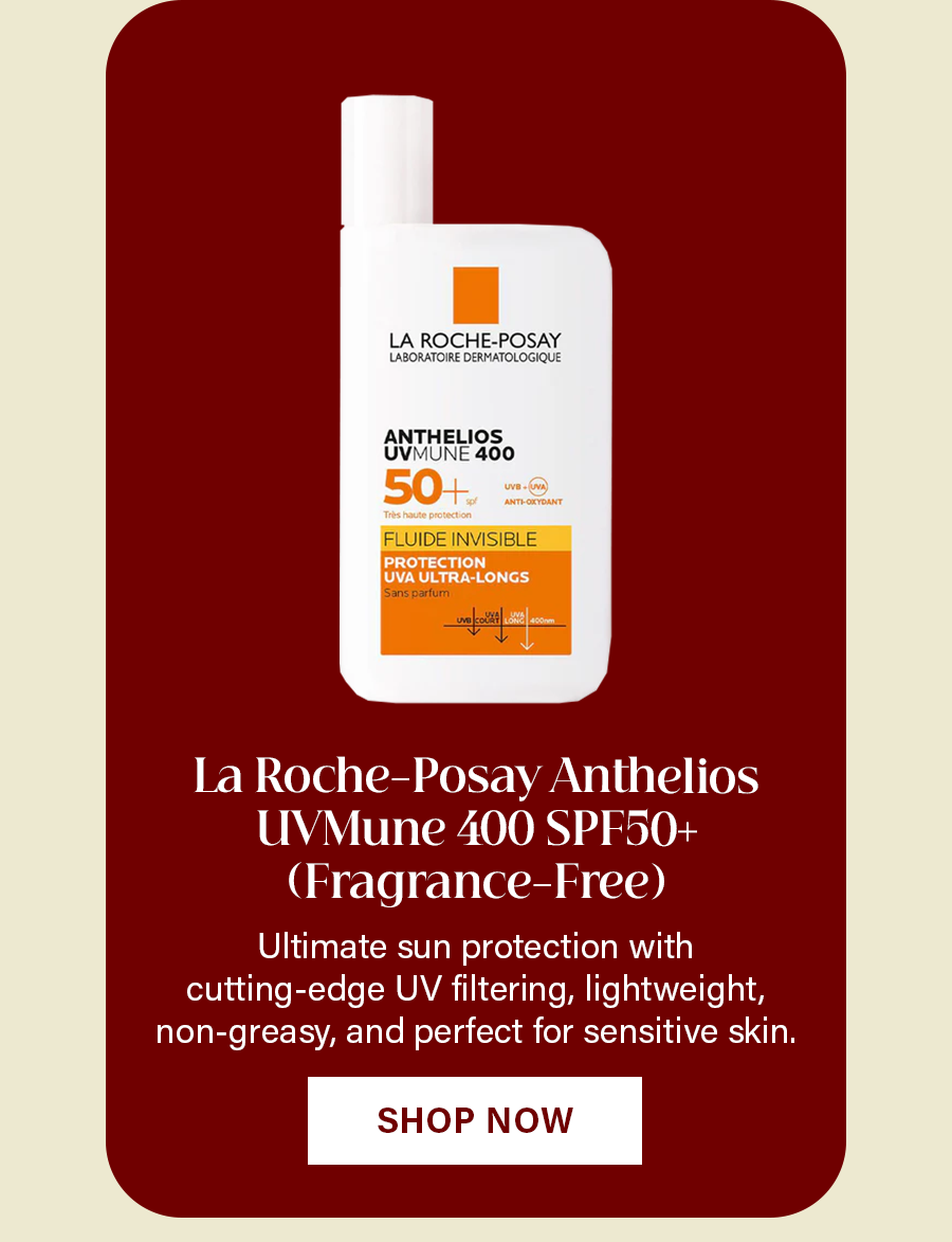 La Roche-Posay Anthelios UVMune 400 SPF50+ (Fragrance-Free)