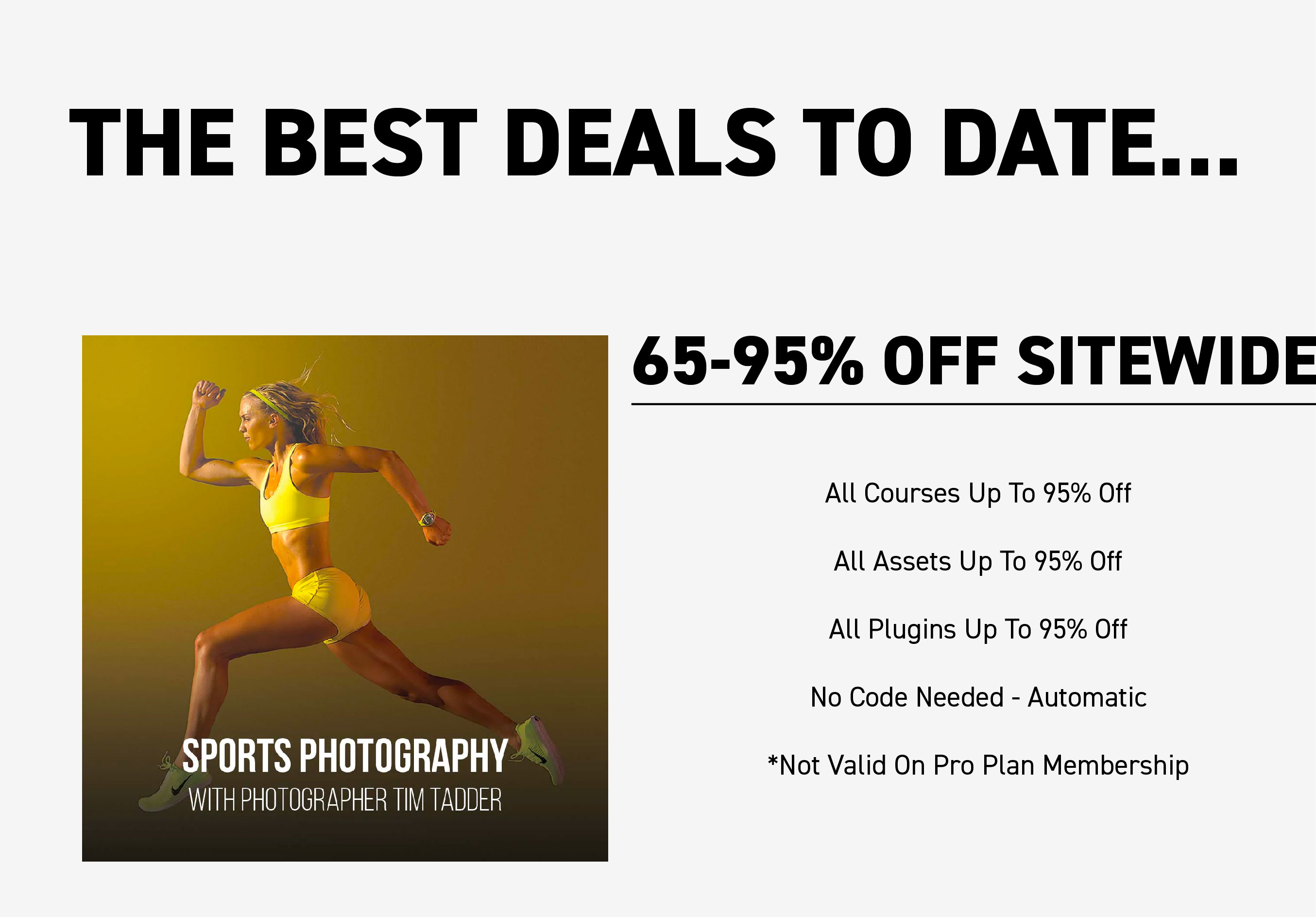 The Best Deals to date