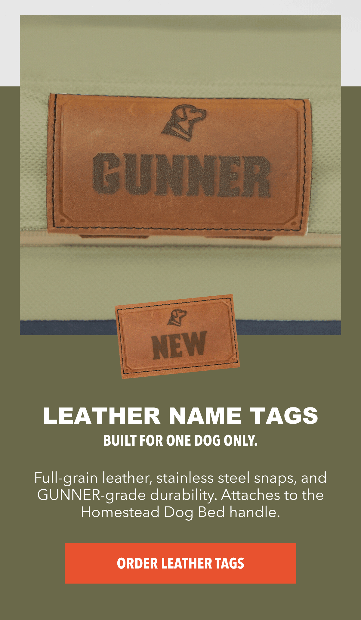 Leather Name Tags