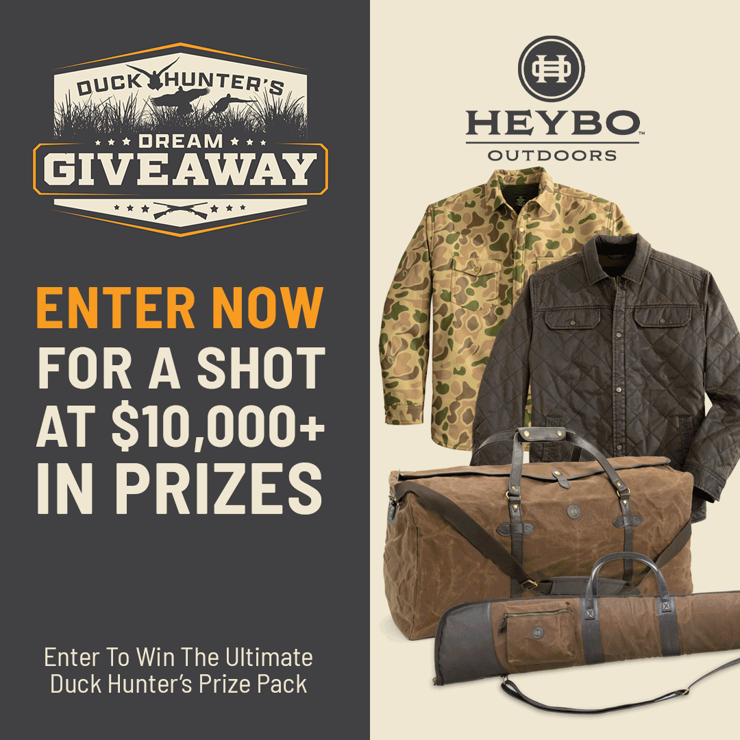 ENTER DUCK HUNTER'S DREAM GIVEAWAY