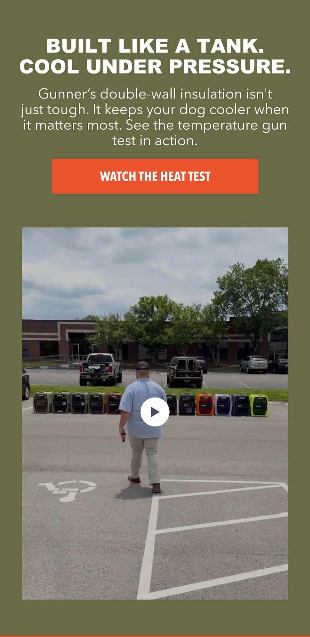 Built Like A Tank. Cool Under Pressure.