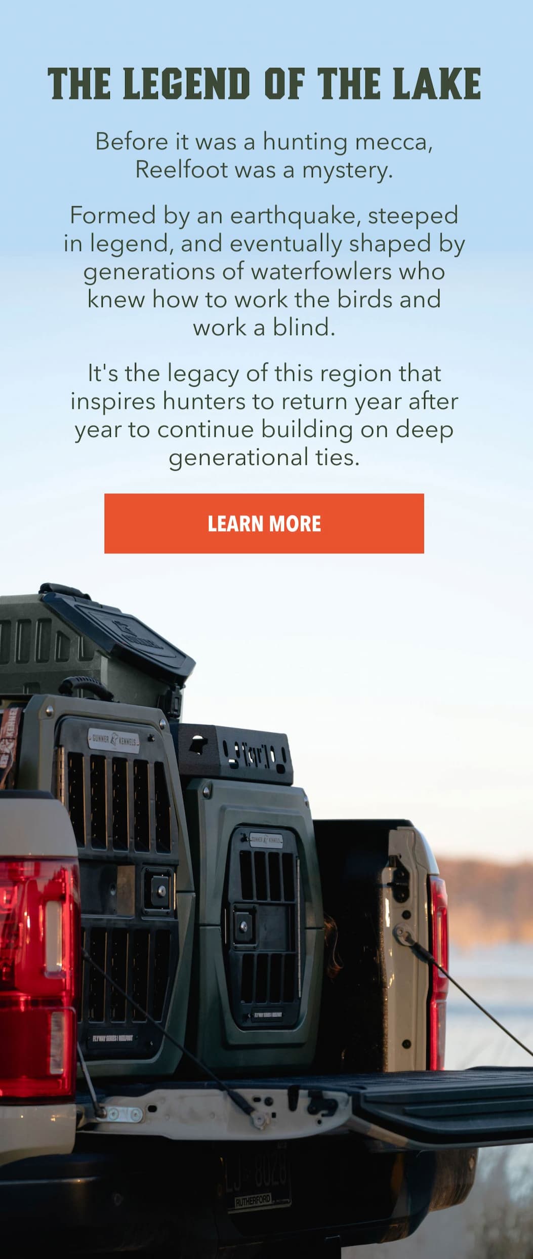 THE LEGEND OF THE LAKE