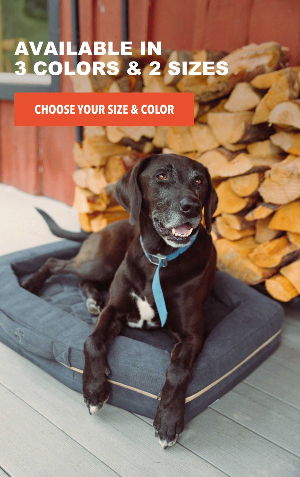 Available in 3 Colors & 2 Sizes