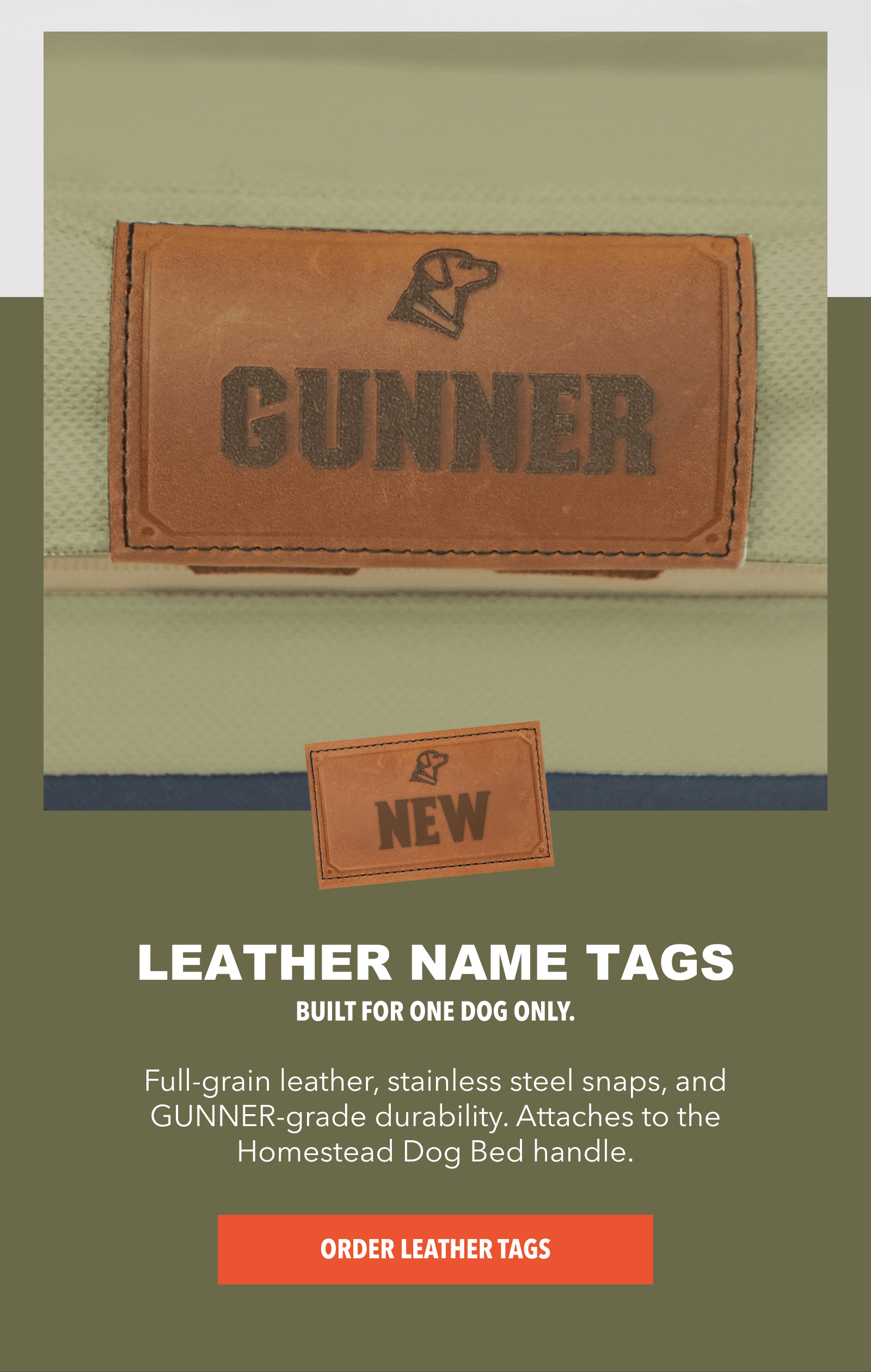 Leather Name Tags