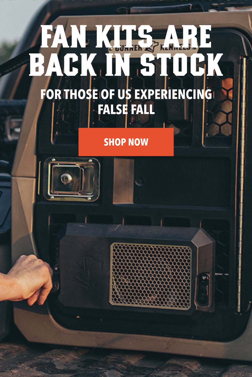 Fan Kits Are Back in Stock