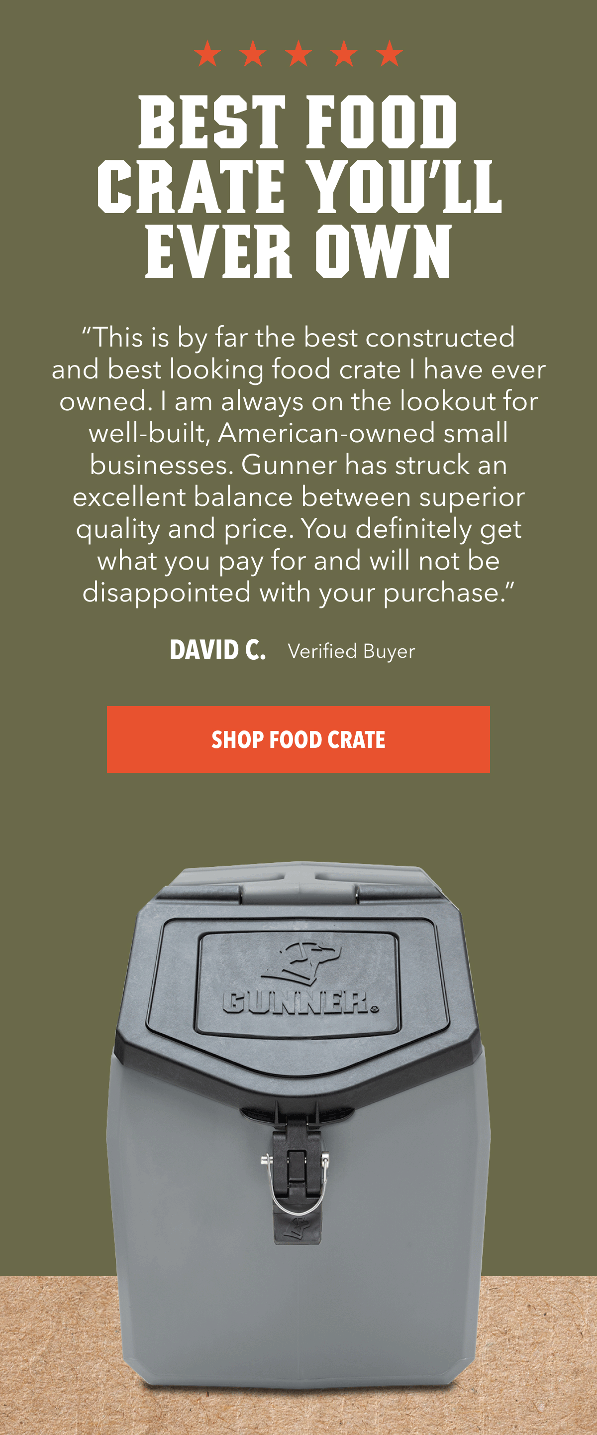 Best Food Crate You’ll Ever Own