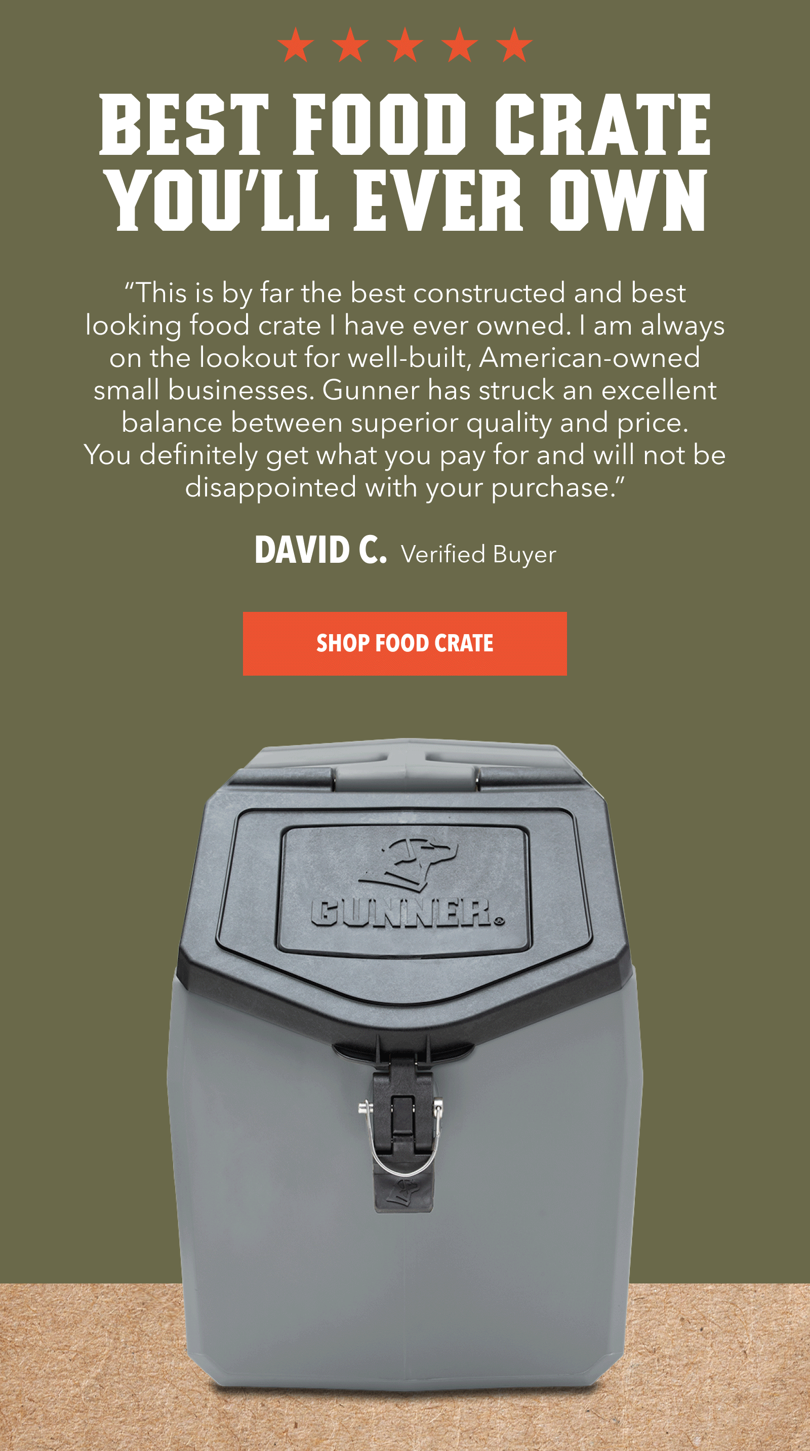 Best Food Crate You’ll Ever Own