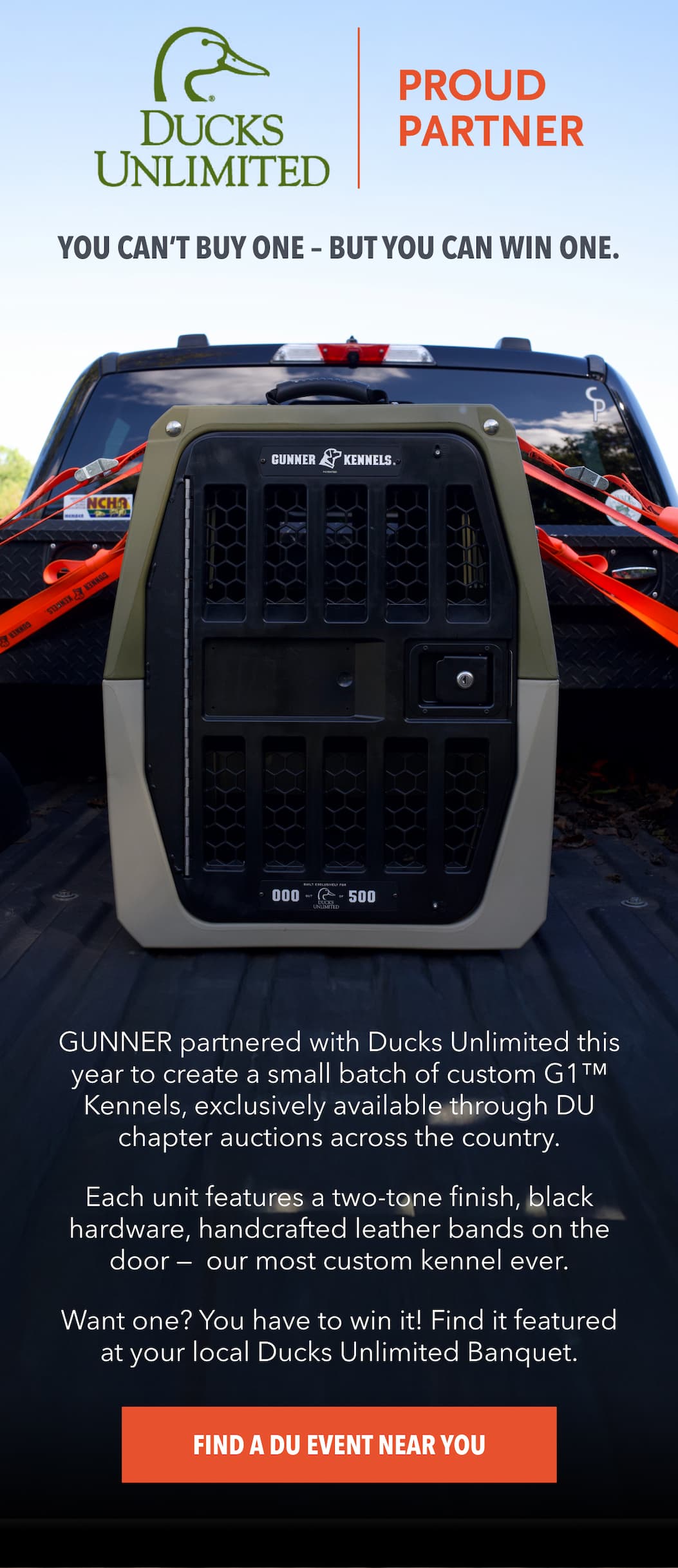 DUCKS UNLIMTED X GUNNER