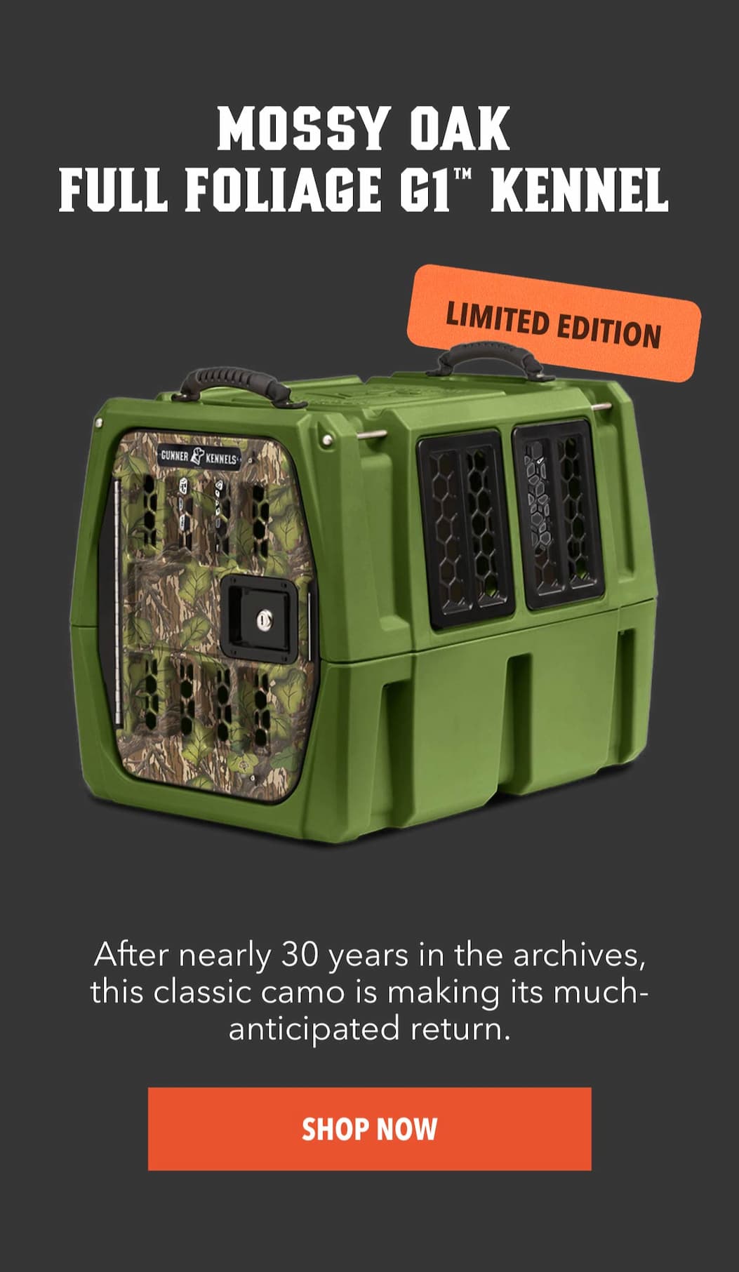 Mossy Oak Full Foliage G1™ Kennel