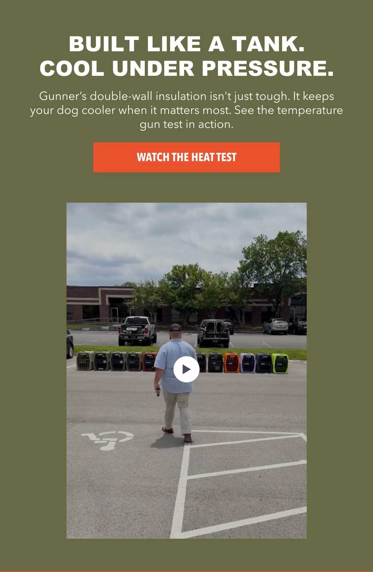 Built Like A Tank. Cool Under Pressure.