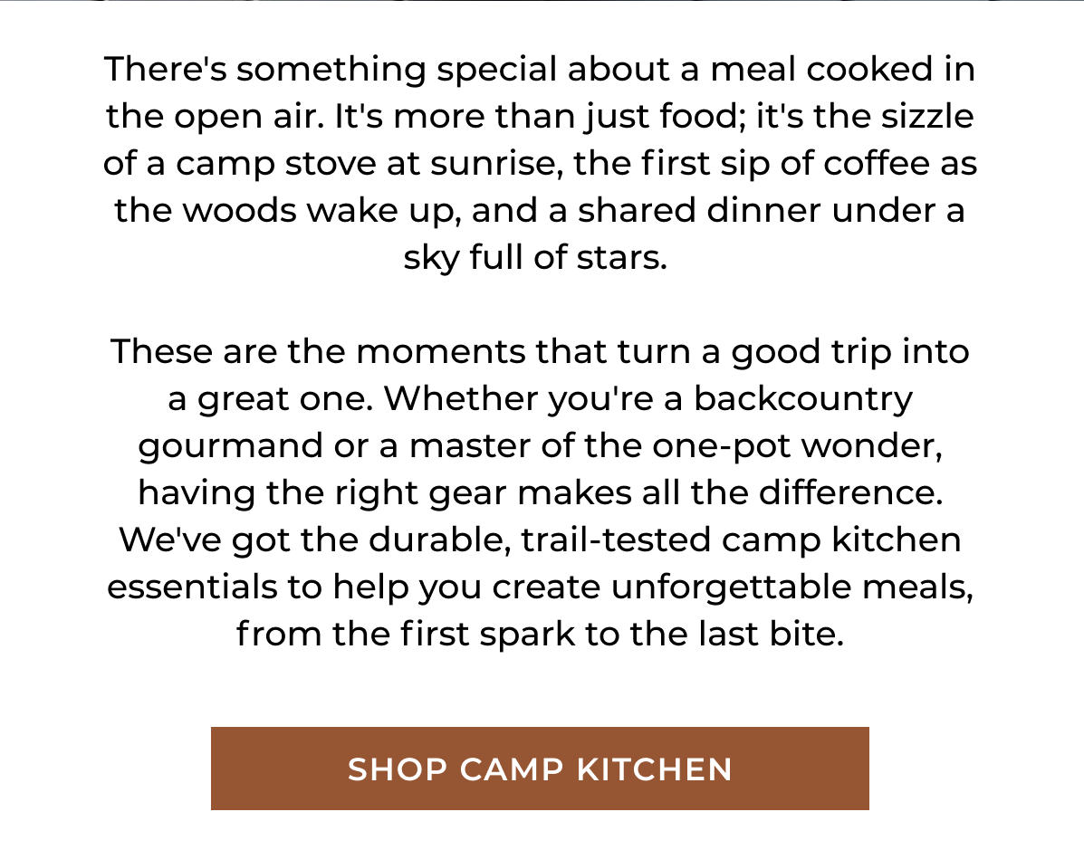 SHOP CAMP KITCHEN
