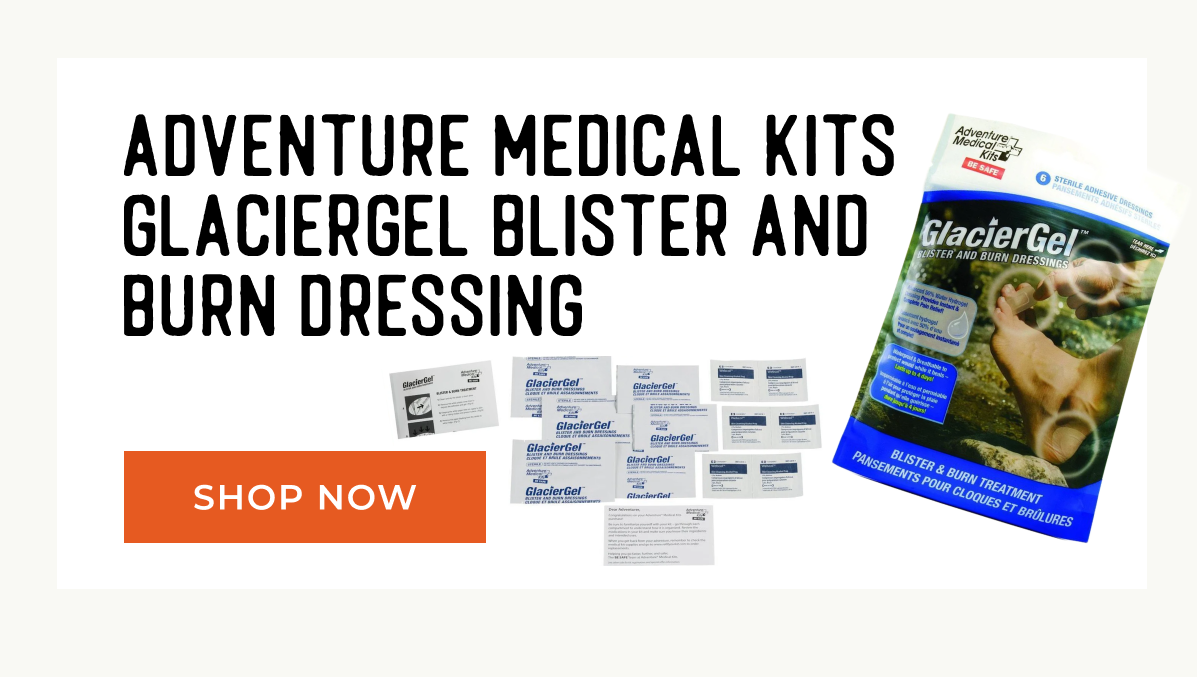Adventure Medical Kits GlacierGel Blister and Burn Dressing