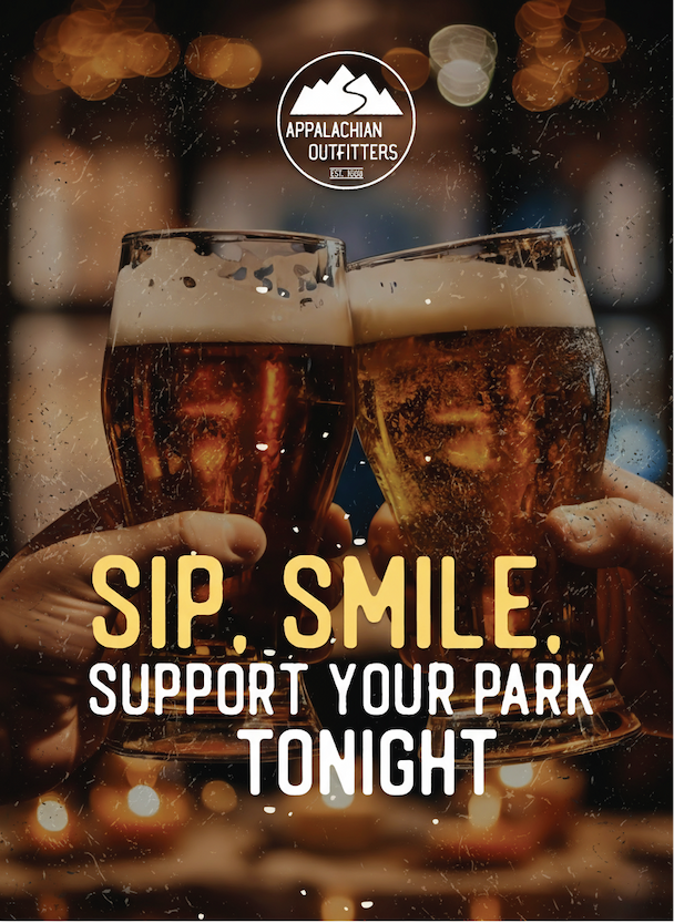 Tomorrow's pour counts twice.  (One for you. One for the parks.)