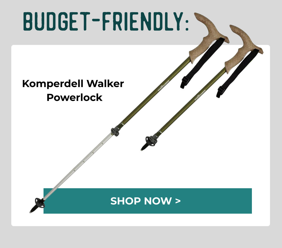 Budget-Friendly: Komperdell Walker Powerlock