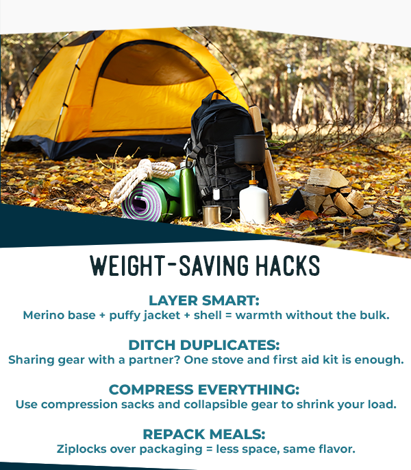 Weight-Saving Hacks