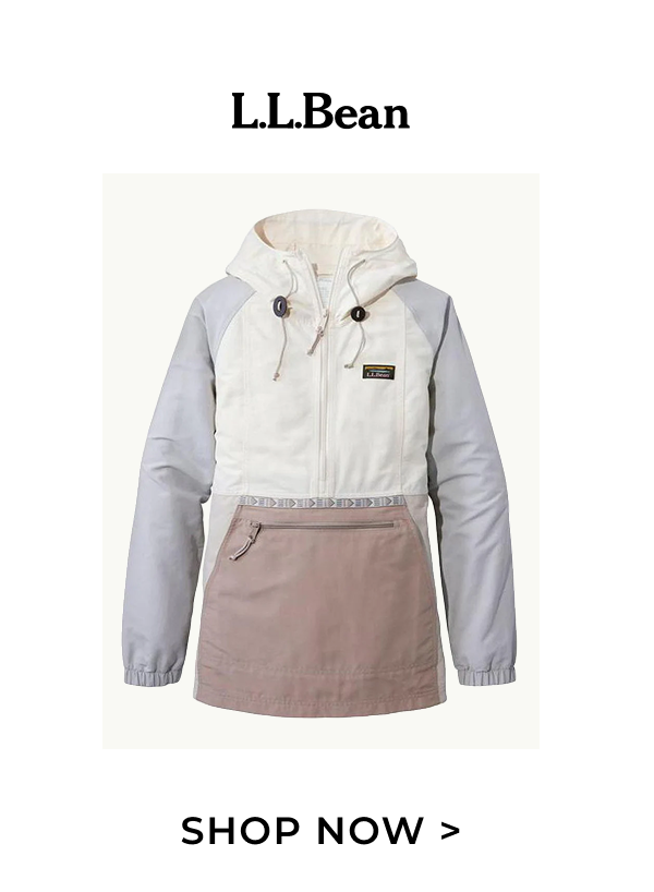 L.L.Bean Women's Mountain Classic Anorak Multi Color