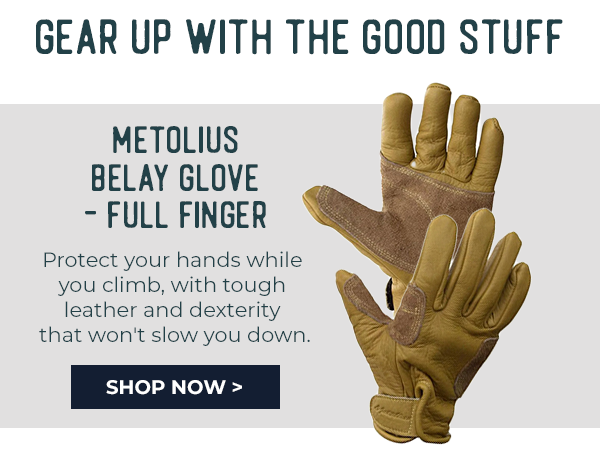 Metolius Belay Glove - Full Finger