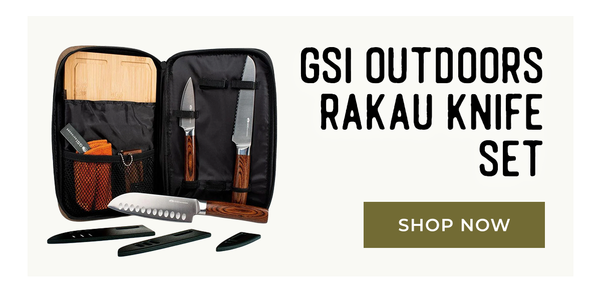 GSI Outdoors Rakau Knife Set