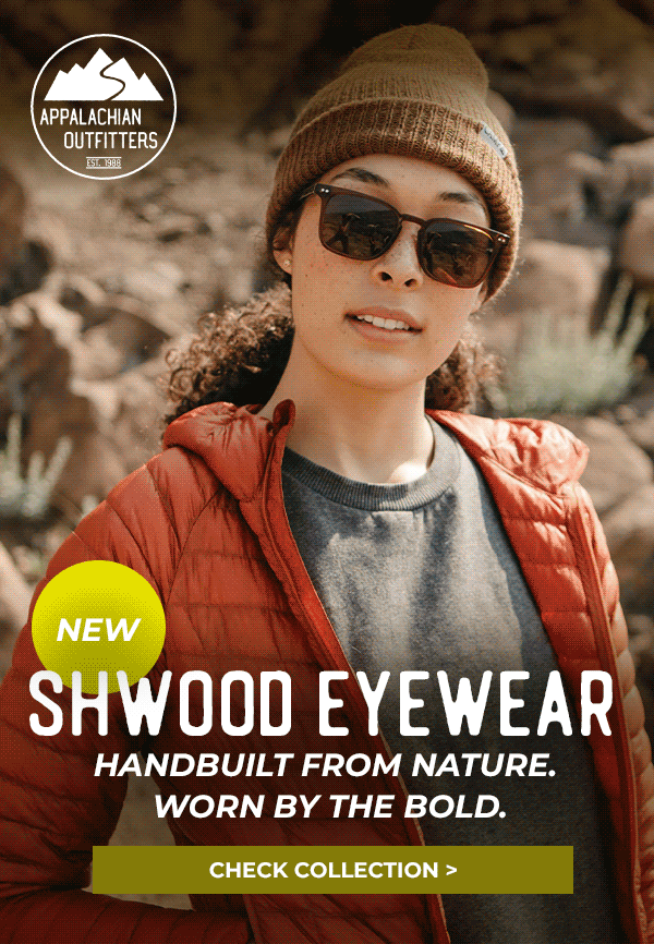 New: Shwood Eyewear Handbuilt from nature. Worn by the bold.