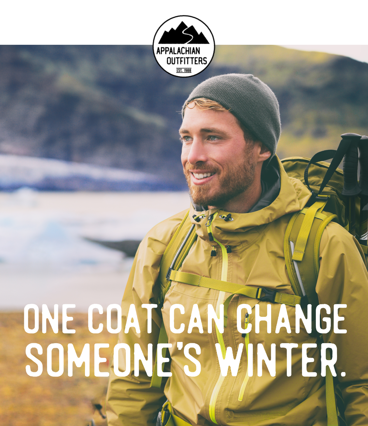  One Coat Can Change Someone's Winter.