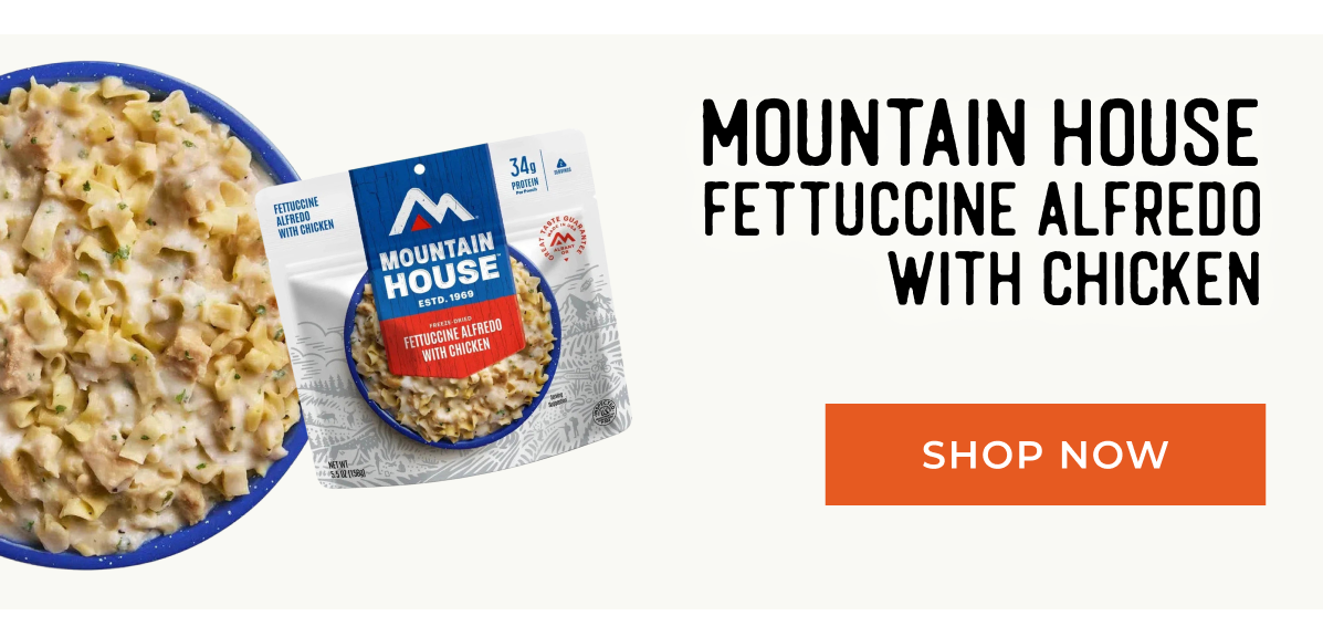 Mountain House Fettuccine Alfredo with Chicken