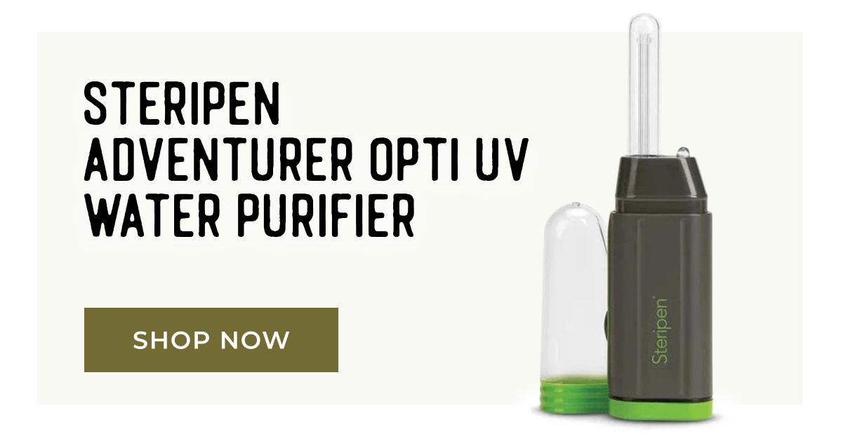 Steripen Adventurer Opti UV Water Purifier