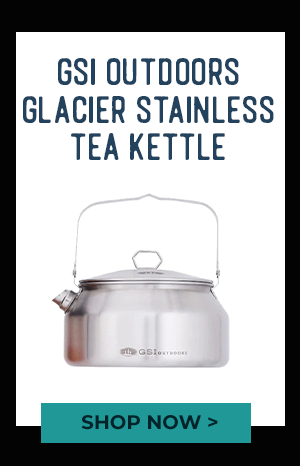 GSI Outdoors Glacier Stainless Tea Kettle 