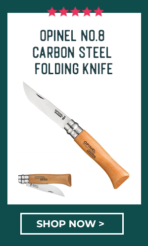 Opinel No.8 Carbon Steel Folding Knife