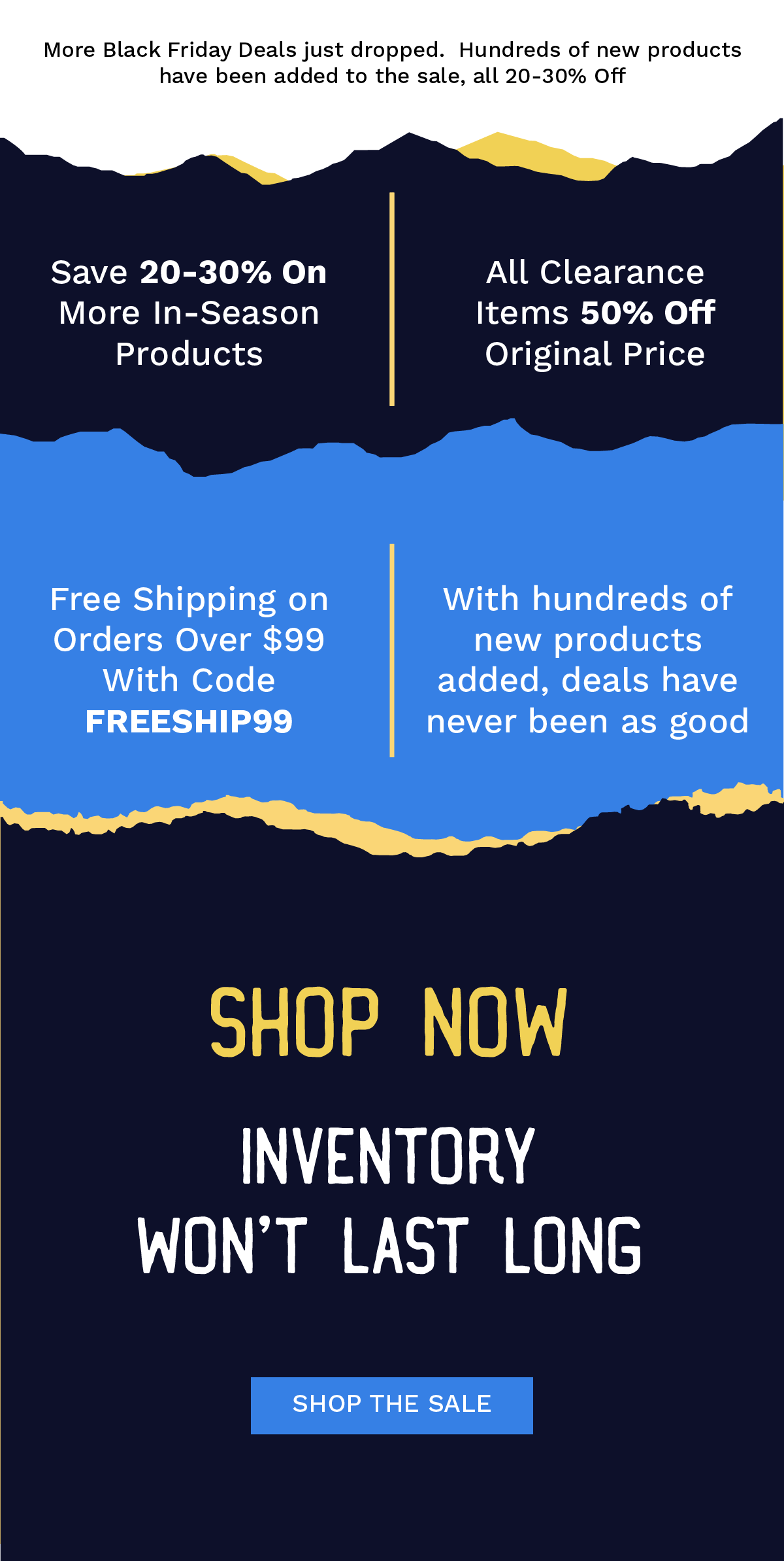 The moment you've been waiting for is here - our&nbsp;Black Friday Sale&nbsp;is officially live!