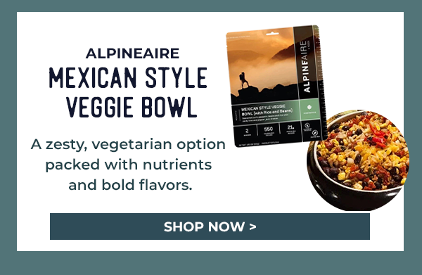 AlpineAire Mexican Style Veggie Bowl
