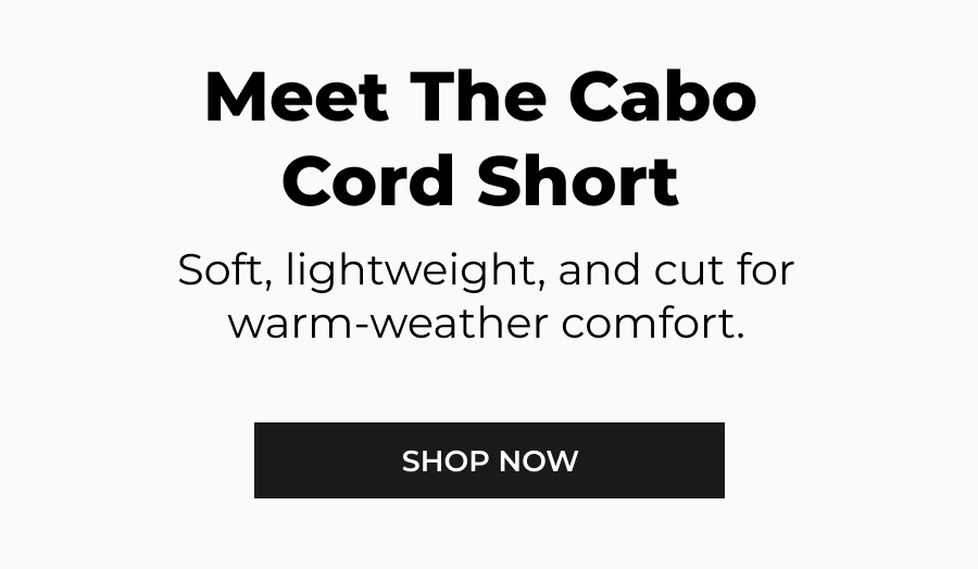 Cabo Cord Short