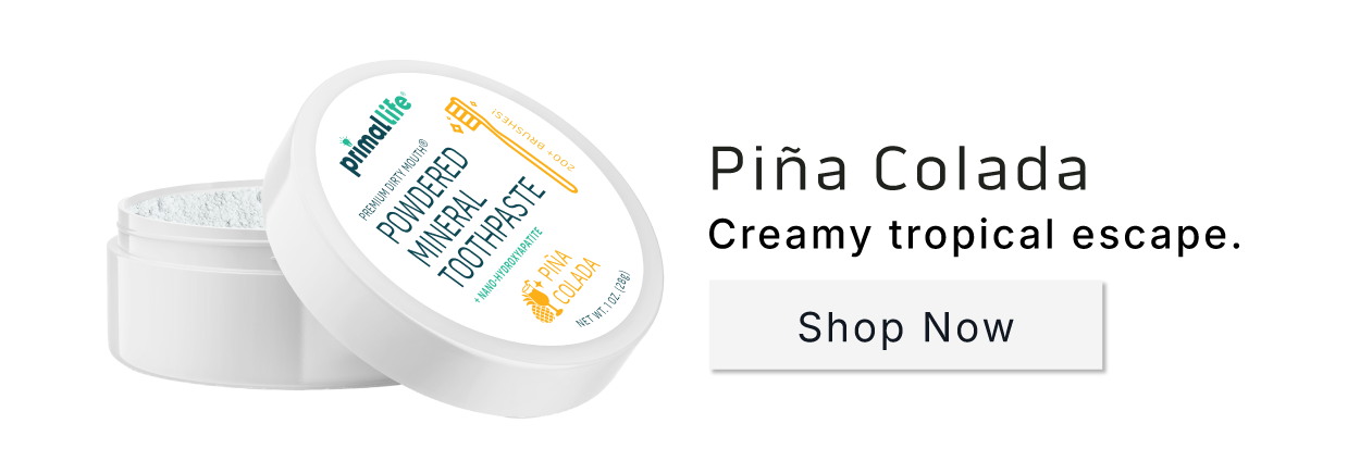 Powdered Mineral Toothpaste Review: 5 Stars.  Using this feels like you've been to the dentist. Love it.  ~Karen D.  Verified Buyer